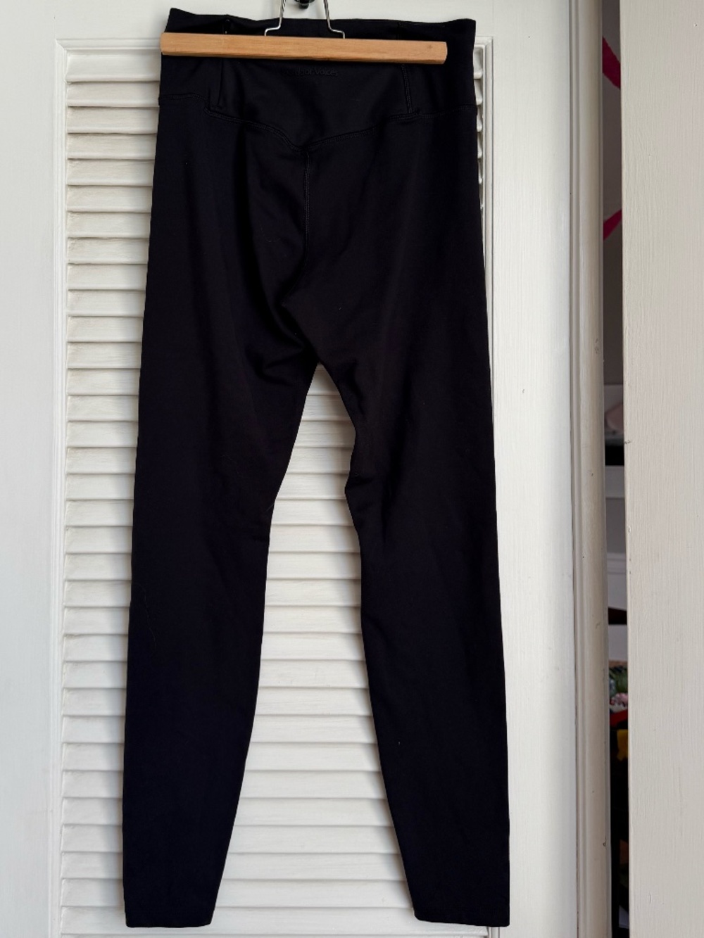 Outdoor Voices Black High Rise Full Length Leggings Women's Medium